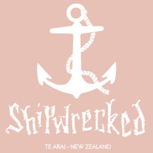 Shipwrecked Iconic Anchor Long Sleeve Crop Top, Women Design