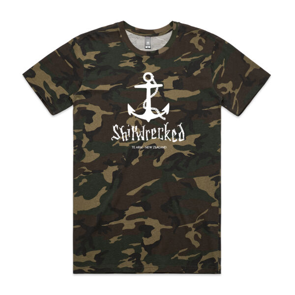 Shipwrecked Iconic Anchor Camo T-Shirt, Men Thumbnail